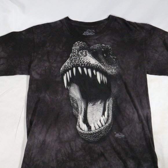 2013 THE MOUNTAIN T-REX Tie Dye S/S T-Shirt Sz XL Youth - Picture 8 of 11